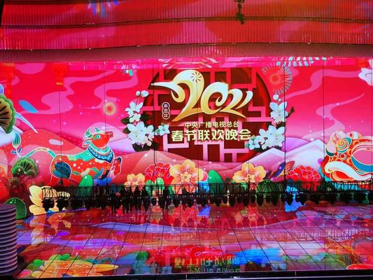 Innenraum-Full-Colour-LED-Display P3.9 Flexible RGB-Bildschirm für Werbung und Veranstaltungsbühnen
