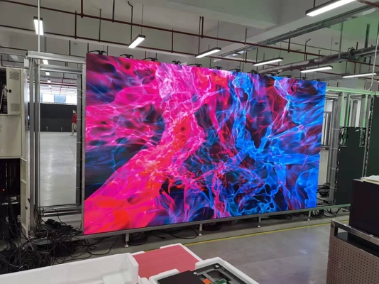 Innenraum Full Color HD LED Display mit hoher Auffrischungsrate, geeignet für Hotellobby, Konzert