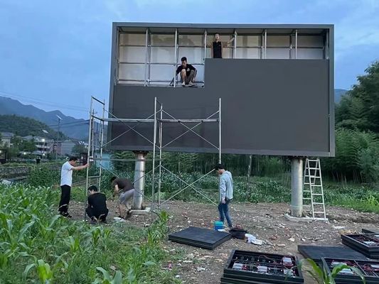 Outdoor Full Color LED Display P8 Werbe-LED-Bildschirm mit Nationstar SMD-Chip und IP65 wasserdichter Bewertung für den Außenbereich