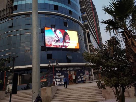 Outdoor Full Color LED Display mit dünnem und langlebigem Druckguss-Aluminiumgehäuse für erhöhte Festigkeit und Präzision