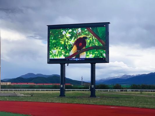Outdoor p6 Vollfarbiges LED-Display Wasserdichtes Schrank Hohe Helligkeit Hohe Erneuerungsrate und großer Blickwinkel für Werbung