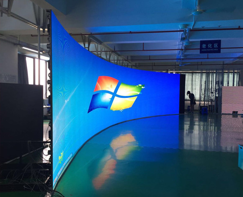 IP67 Außen 10.000 Punkte/m2 RGB LED-Gieß-Aluminiumbildschirm 960mmx960mm Schrank
