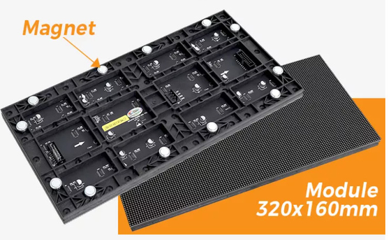 IP43 Indoor P2.5 High Definition GOB Led Bildschirm Vollfarbe 2200CD/Qm Helligkeit Led Bildschirm in Innenräumen