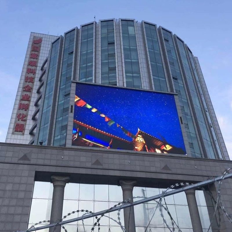 Outdoor Full p10 7000 Helligkeit Farb-LED-Display mit großer Betrachtungsdistanz Outdoor-Werbetafel-Design