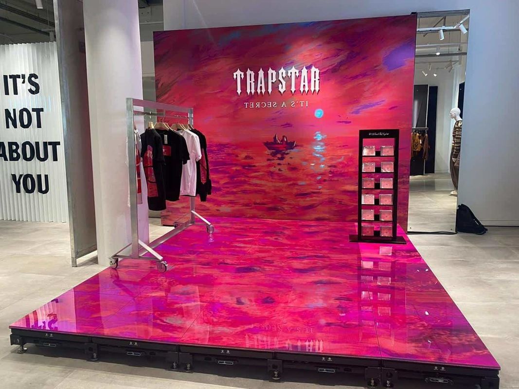 Boden-Schirm P3.91 Radar-System-Digital wechselwirkender hoher Spaß-LED für Mieten im Freien IP65