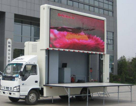 Mobil- und Auto-P6-LED-Bildschirm Video-Display IP65 1920Hz Auflösung Innenraum-Full-Colour-LED-Display