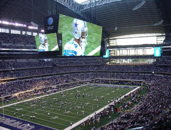 HD RGB Indoor Stadion Led Display SMD 3G Wifi Control, Helligkeit 800 Stadion LED Display