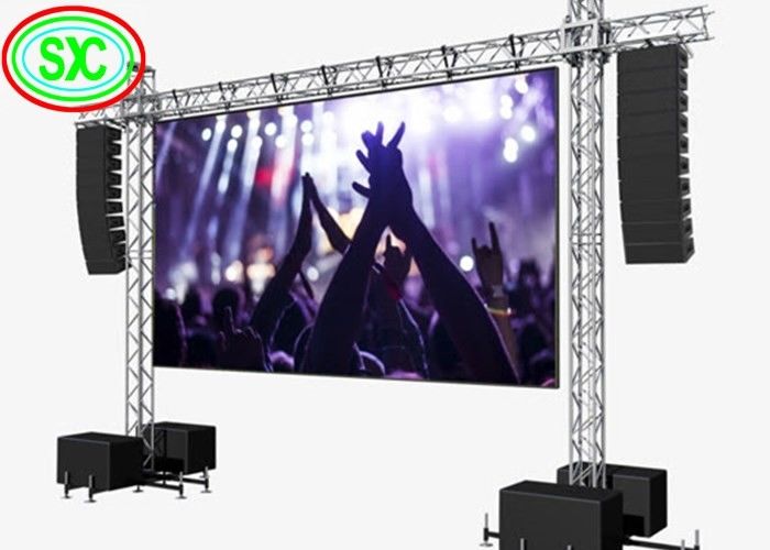 P6 Outdoor Full Color LED Display 192x192mm Schrank 5000cd/M2 Helligkeit