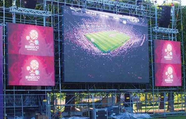 Werbung Helligkeit 6000k LED-Video-Display-Panels 1r1g1b 10mm Pixel Pitch LED-Video-Display-Panels