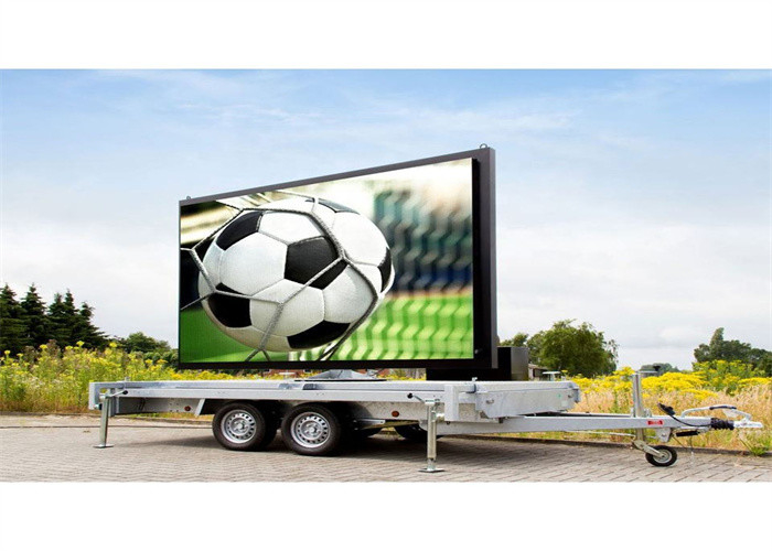 Vollfarbige Werbe-LED-Bildschirme mit Text-Display-Funktion H 160 V 140 Blickwinkel