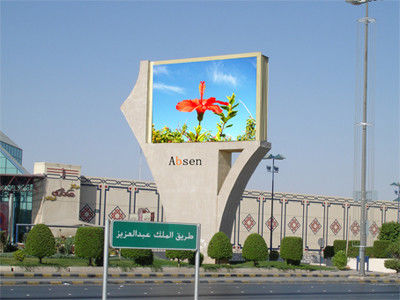 SMD3535 P10 Outdoor Full Color Led Display Wasserdicht 1/4 Scan 960*960mm