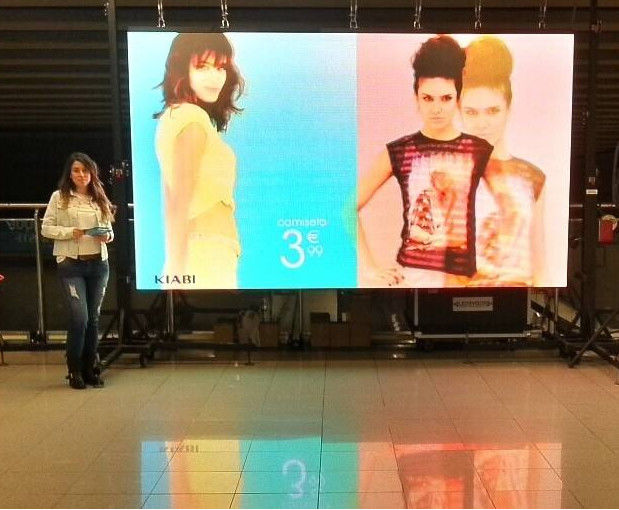 Aluminiuminnenkabinett Dichte des Schaukastens P4 IP34 SMD Digital geführtes 62500