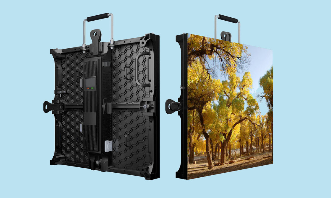 Ultra Slim P3.91 Vollfarbe Innenraum 500mm*500mm Hochfrischungsrate LED-Bildschirmpanele