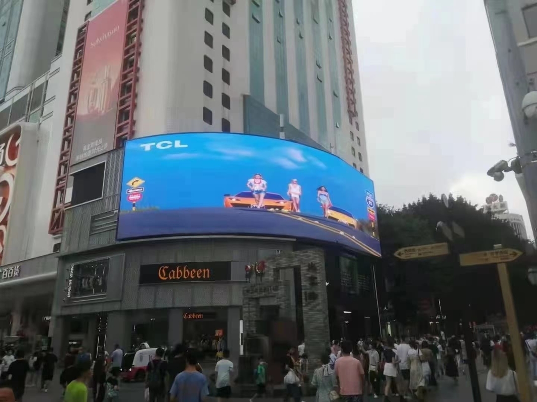 Wasserdichtes IP65 Outdoor Vollfarb-LED-Display Große Größe Hochauflösung