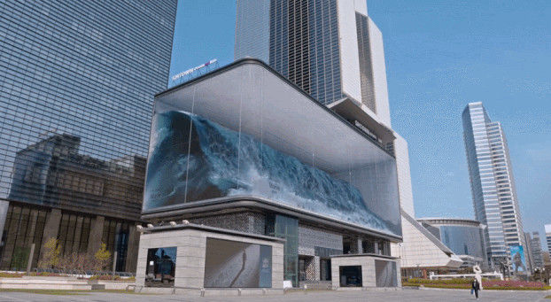 P2.5 Außenwerbung Vollfarbe RGB LED Druckguss Aluminiumbildschirm 640x640 mm