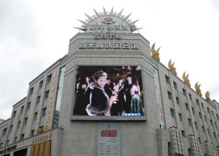 Täfelt große farbenreiche LED Videowand-Anschlagtafel Chinas im Freien große Wärmeableitung P6 P8 P10