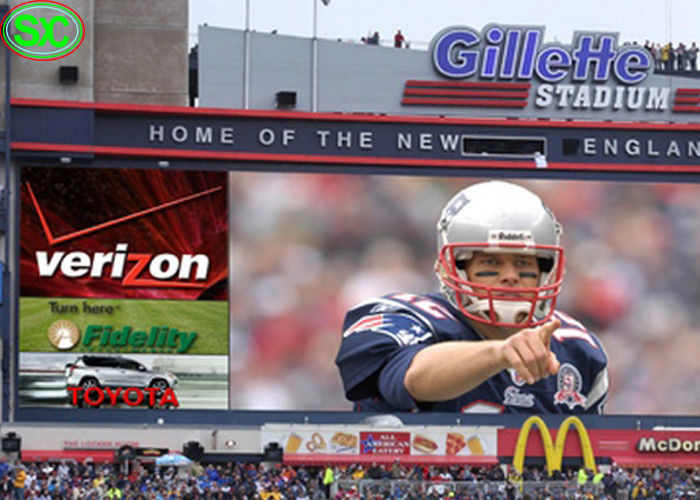 Hohe Bildwiederholfrequenz P10 Basketball-Stadion LED-Anzeige mit 5 Jahren Garantie-