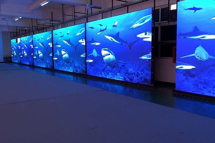 Die-Guss Aluminium Mietbildschirm 1R1G1B Werbe-LED-Bildschirm Nova System P10 LED-Bildschirm