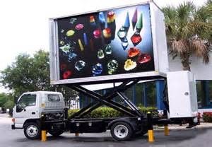 Geräuschlose dünne farbenreiche geführte Anzeige im Freien Hd/anhebende Square Led Van Screens Wall