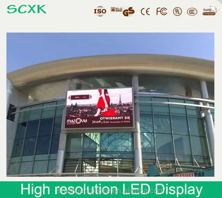 Ultraleichtes Full-Colour-LED-Innenbildschirm Optimale Sichtweite 6m-30m