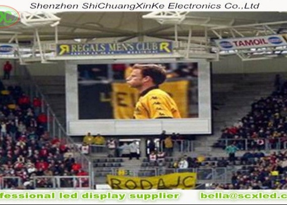 Outdoor HD High Refresh Rate Vollfarbe P8 Große Stadion LED-Bildschirm