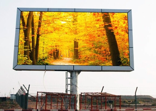 Pixel Pitch 8mm LED Werbung Großer Bildschirm Außen Innenraum Vollfarb-LED-Display