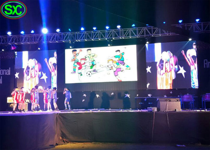 Beweglicher geführter WerbungsP8 mietschaukasten im Freien für Ereignis-Bühnenshow