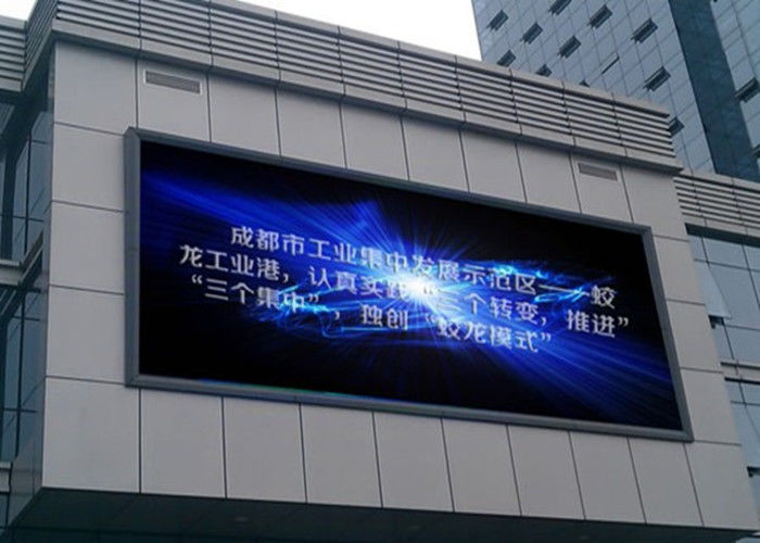 Vollfarbige P10 Außenhöhe Helligkeit Werbung Billboard Led-Bildschirme Panels