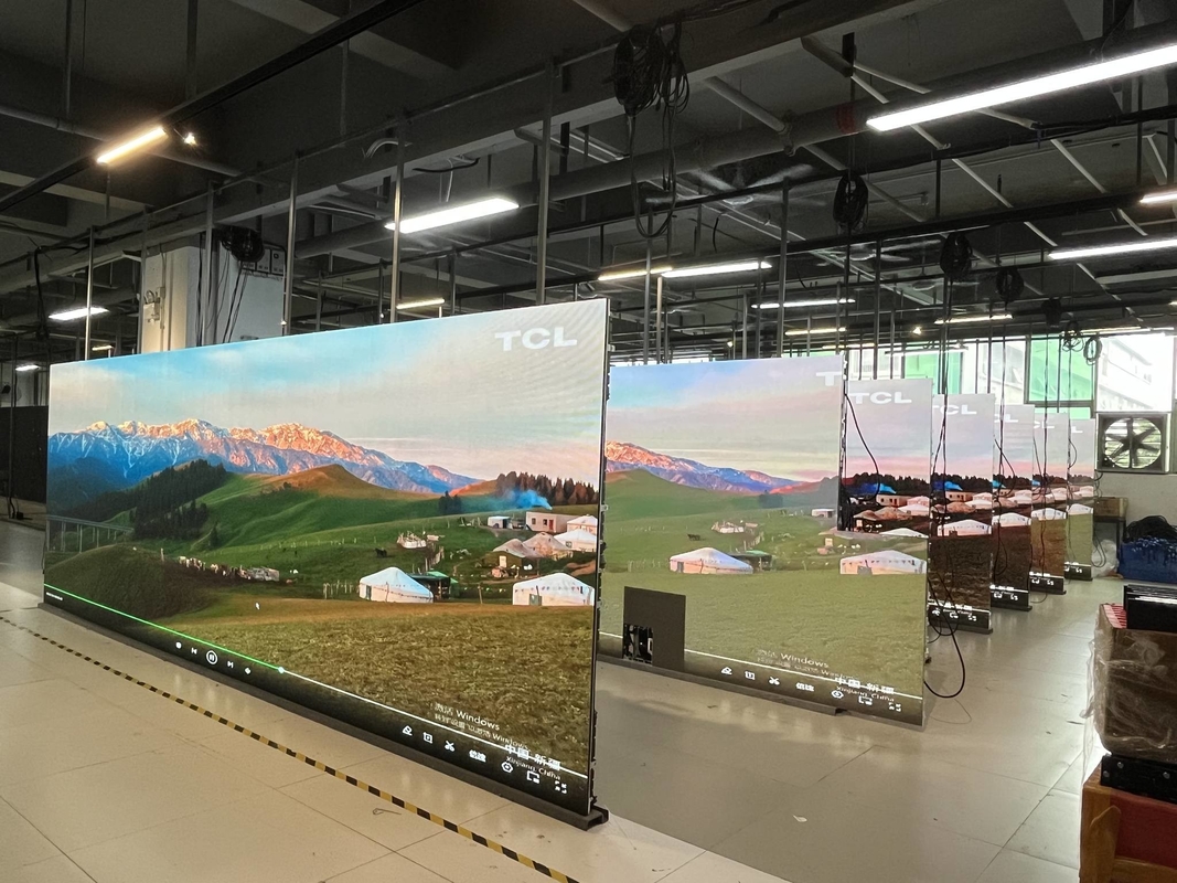 LED-Bildschirme mit hoher Auflösung für Innenwerbung mit Epistar-Lampen und MBI 5124 ICs