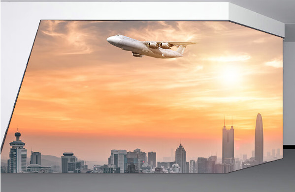 12ft x 24ft Outdoor LED-Schilder P6 Große Werbe-LED-Werbetafeln Vollfarbe Vermietung
