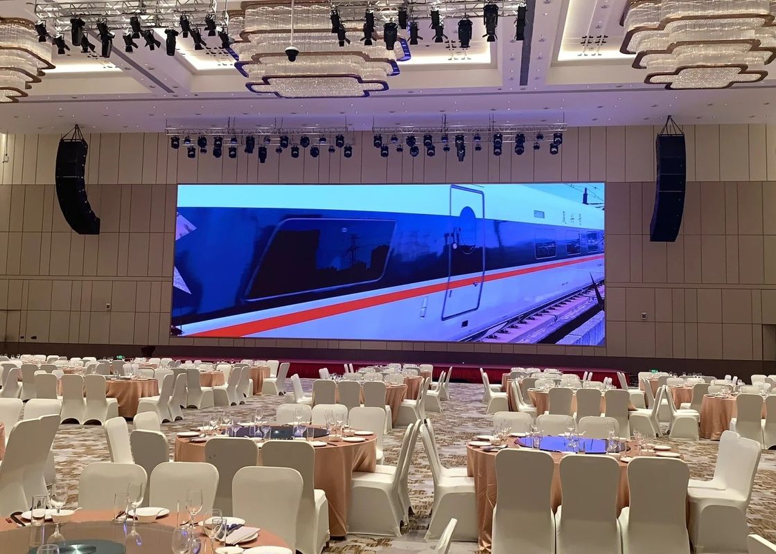 Indoor Fest/Eisen-Box-LED-Display P2.5 Miet-LED-Display 1R1G1B Pixel Indoor-Vollfarb-LED-Display