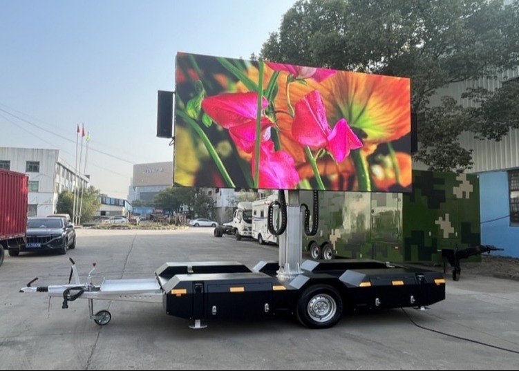 Werbung unterwegs P3 mobile Lkw LED-Display mit Lkw-Einstellung und hoher Aktualisierungsfrequenz