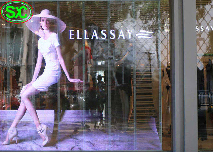 Farbenreicher transparenter LED-Schirm im Freien SMD 3in1 P6.25 nahtlos