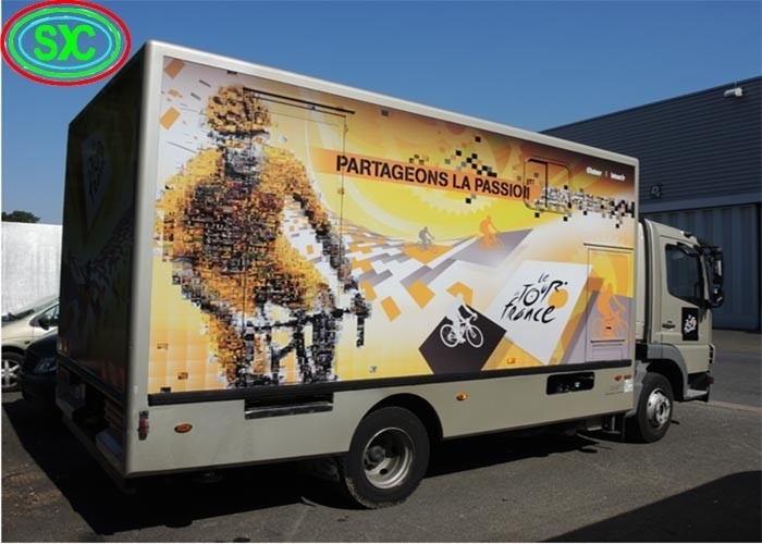 Grafik-Display Mobilfahrzeug LED-Display mit 2727 Lampengröße und 320x160mm Modulgröße