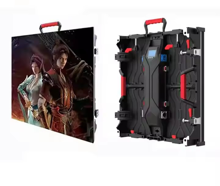 Vermietung Bildschirm Ultra HD Programmierbar P7.62 RGB Innenraum Vollfarbe LED-Display 1/8 Scan-Modus