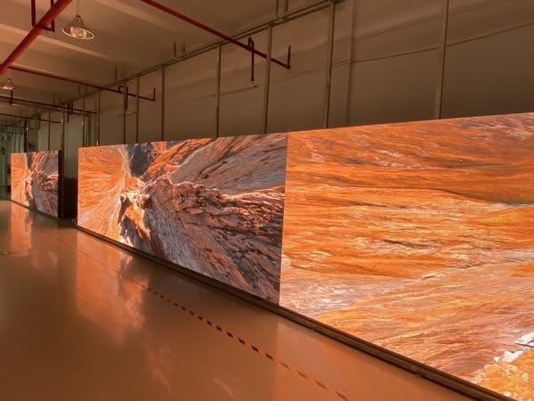 Innenraum Vollfarbe P2 HD Vermietung Led-Display Bildschirm Weitblick Bühne Videowand