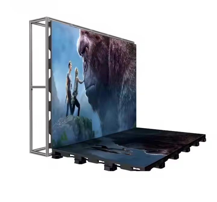 Interaktive LED Tanzflächen-Panels Bühnenvermietung Display P3.91 P4.81 P5.2 P6.25 LED-Flächenfliesenbildschirm Noch keine Bewertungen