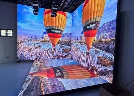 HD Vermietung Soft Module Flexible LED Vorhangbildschirm aufgehängt Einfache Installation Trennbar Ultra klar