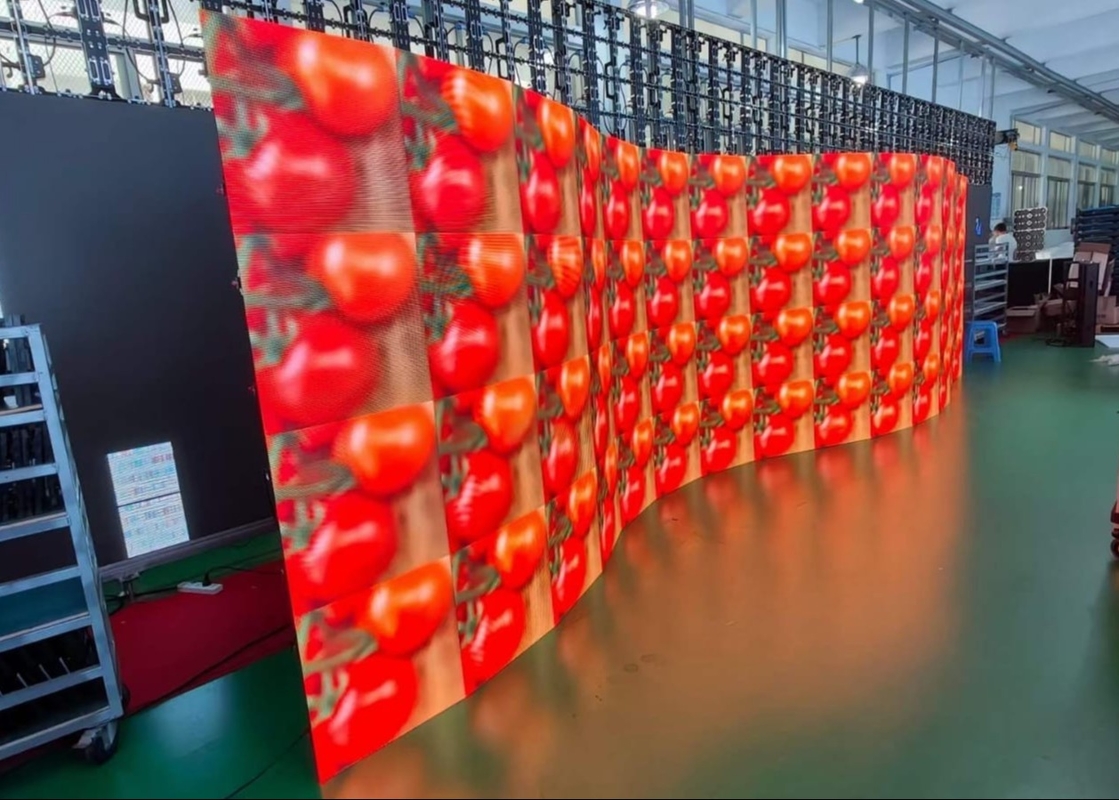 P5.95 Innenvermietung Druckguss Aluminium HD Außenwasserdicht Vollfarb-LED-Display-Modul LED-Bildschirm