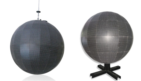 Einkaufszentrum und Veranstaltungen Sphäre LED-Bildschirm mit Hinterseiten-Service-Wartungsmethode Spannung DC5V Einfach zu bedienen