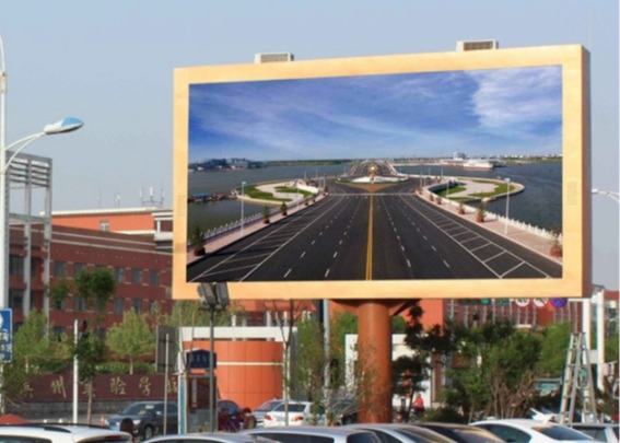 Werbebildschirm Fest-/Vermietungs-Eisenbox Außen-LED-Bildschirm, hohe Erfrischungsrate LED-Video-Display-Boards