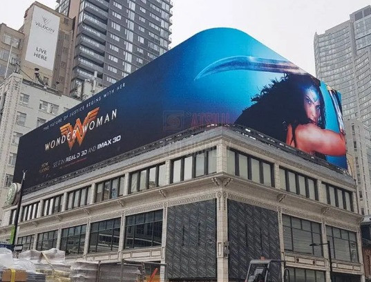 Leichtgewicht und Outdoor-Full-Colour-LED-Display P10 für Werbung und Veranstaltungen mit einfacher Struktur und hoher Helligkeit