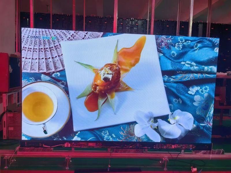 LED-Display mit kleinem Pixelpitch mit CE/ROHS/FCC-Standard und Druckguss-Aluminium-Schrankmaterial