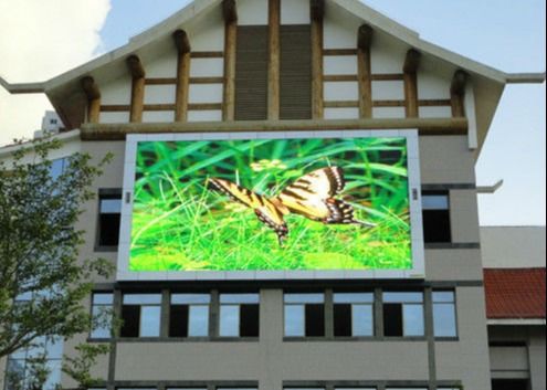 Außenvermietung Bildschirm/Gießguss Aluminium LED Werbebildschirm Abstand 4,8 mm Hohe Helligkeit LED-Display-Bildschirm