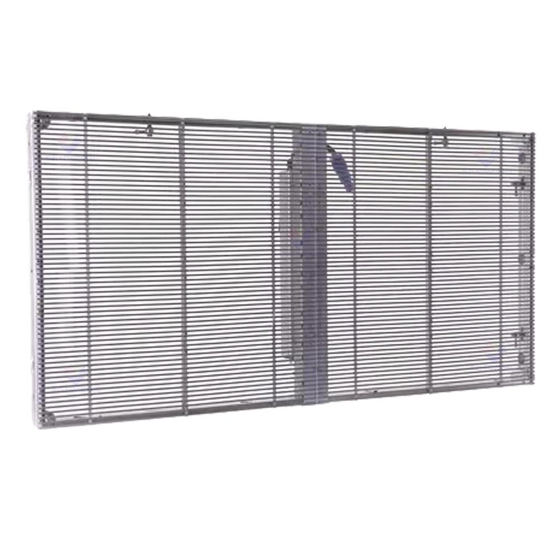 Aluminium-Schrankmaterial Transparente LED-Anzeige Wasserdicht IP43 für Außenwerbung