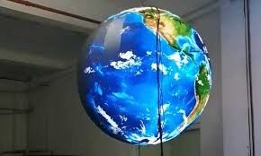 360 Grad flexibler Bereich, der digitalen geführten Bildschirmball annonciert