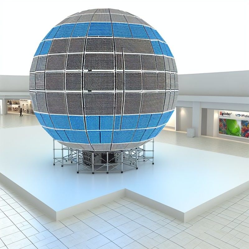 Epistar LED Chip Shopping Mall/Events Sphere LED-Display für Ihre Einkaufsbedürfnisse