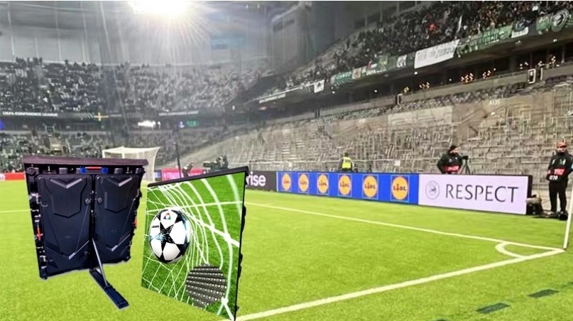 5000:1 Kontrastverhältnis Stadion-LED-Anzeige mit IP65-Schutzart und hoher Pixelauflösung von 40000 Pixel/m²