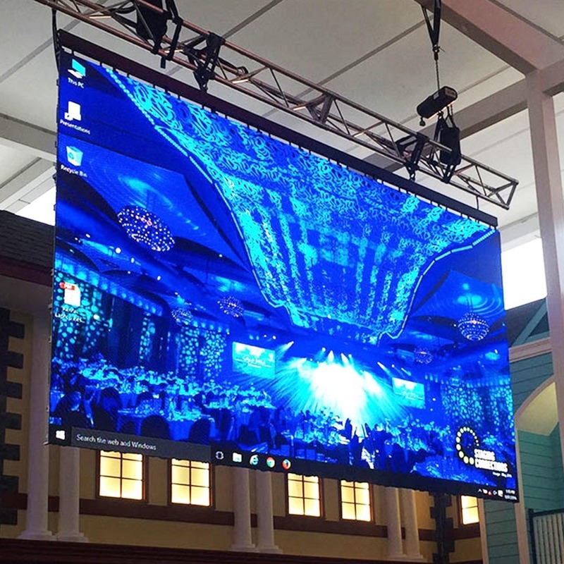 Anpassbare Bildschirmgröße Marketing LED-Bildschirme mit 100000 Stunden Lebensdauer und 2mm Smd2727/2525/1921 LED-Form
