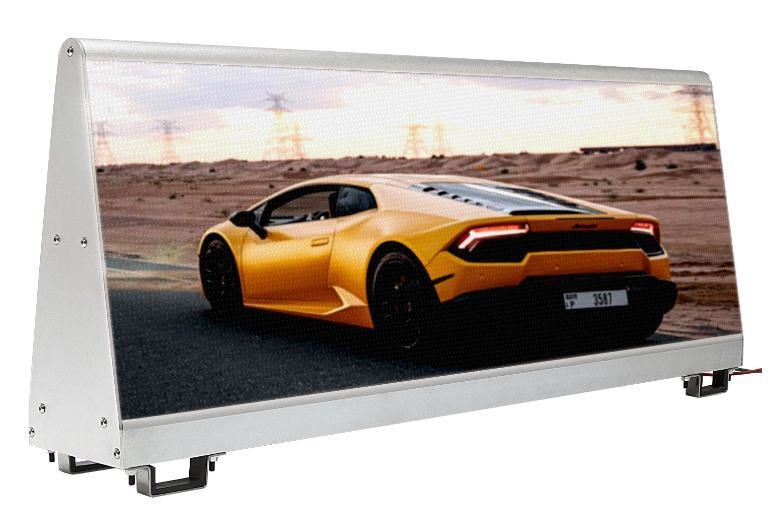 Anpassbare 5mm Rastermaß Auto-LED-Schildanzeige mit 1R1G1B Konfigurationen und Nummernanzeigefunktion